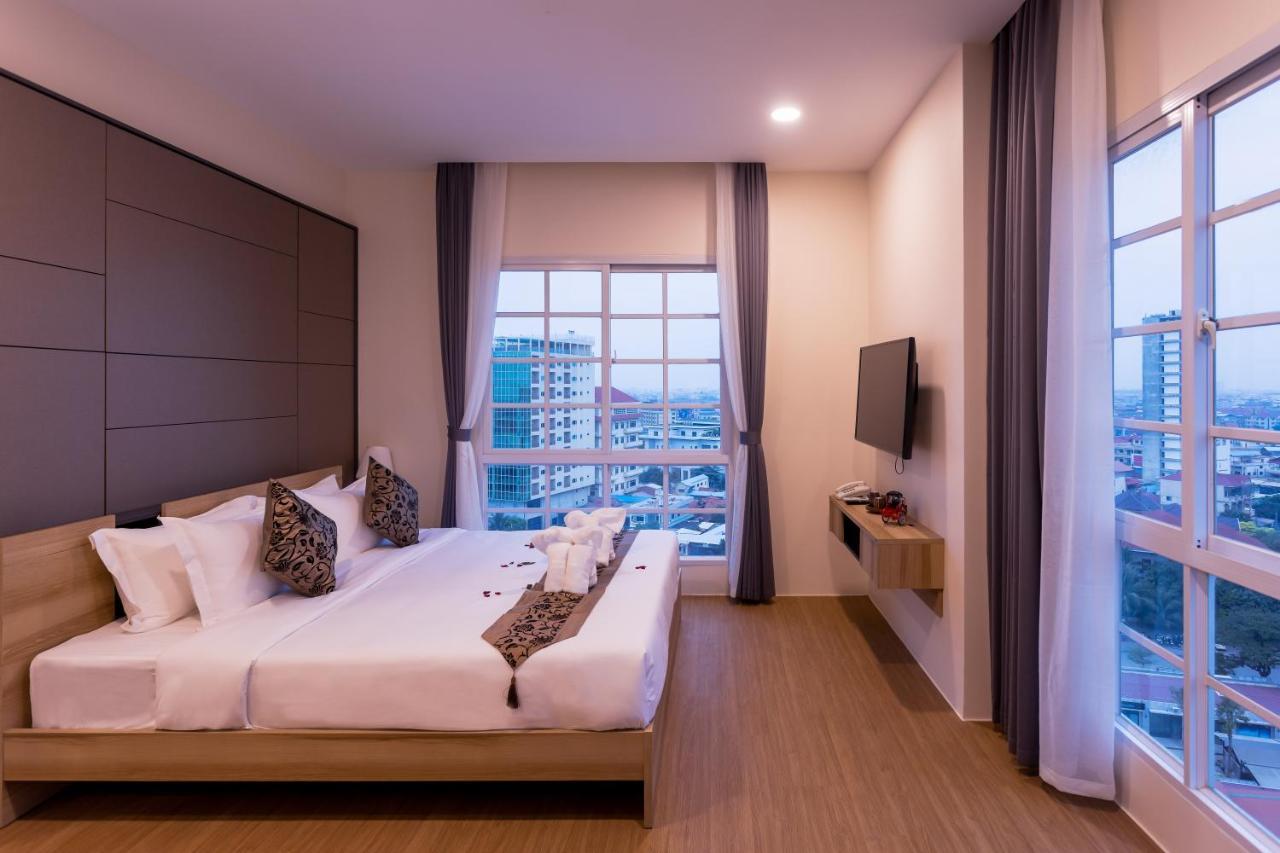 Tk View Hotel & Apartment Phnom Penh Eksteriør billede