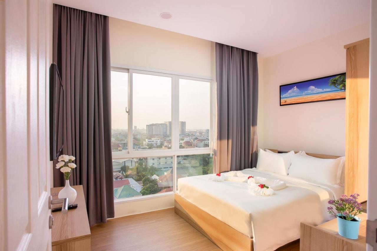 Tk View Hotel & Apartment Phnom Penh Eksteriør billede